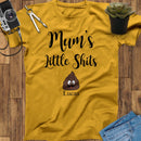 Personalized Children's Name Mom's Little Shits T Shirt, Grandma's Little Shits Shirt, Daddy's Little Shits, Father's Day Gift, Gift For Mom SHIRTS_Little Shits Shirt