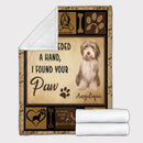 Personalized Dog Blankets With Name - Bearded Collie Breed, Customized Dog Blanket For Large Dogs Washable, Personalized Pet Blanket Gift For Dog Lover Dog Mom Dog Dad Gift Home Decor FLBL_Pet Blanket