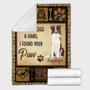 Personalized Dog Blankets With Name - Border Collie Breed, Customized Dog Blanket For Large Dogs Washable, Personalized Pet Blanket Gift For Dog Lover Dog Mom Dog Dad Gifts Home Decor FLBL_Pet Blanket