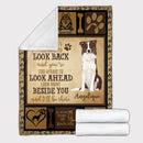 Personalized Dog Blankets With Name, Border Collie Breed, Customized Dog Blanket For Large Dogs Washable, Personalized Pet Blanket Gift For Dog Lover Dog Mom Dog Dad Gifts Home Decor FLBL_Pet Blanket