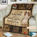 Personalized Dog Blankets With Name, Cavalier King Charles Breed, Customized Dog Blanket For Large Dogs Washable, Personalized Pet Blanket Gift For Dog Lover Dog Mom Dog Dad Gifts FLBL_Pet Blanket