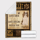 Personalized Dog Blankets With Name, Cavalier King Charles Breed, Customized Dog Blanket For Large Dogs Washable, Personalized Pet Blanket Gift For Dog Lover Dog Mom Dog Dad Gifts FLBL_Pet Blanket