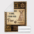 Personalized Dog Blankets With Name - Chihuahua Breed, Customized Dog Blanket For Large Dogs Washable, Personalized Pet Blanket Gift For Dog Lover Dog Mom Dog Dad Gifts Home Decor FLBL_Pet Blanket