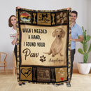 Personalized Dog Blankets With Name - Dachshund Breed, Customized Dog Blanket For Large Dogs Washable, Personalized Pet Blanket Gift For Dog Lover Dog Mom Dog Dad Gifts Home Decor FLBL_Pet Blanket