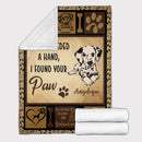 Personalized Dog Blankets With Name - Dalmatian Breed, Customized Dog Blanket For Large Dogs Washable, Personalized Pet Blanket Gift For Dog Lover Dog Mom Dog Dad Gifts Home Decor FLBL_Pet Blanket