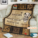 Personalized Dog Blankets With Name, Dalmatian Breed, Customized Dog Blanket For Large Dogs Washable, Personalized Pet Blanket Gift For Dog Lover Dog Mom Dog Dad Gifts Home Decor FLBL_Pet Blanket