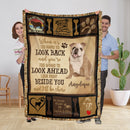 Personalized Dog Blankets With Name, English Bulldog Breed, Customized Dog Blanket For Large Dogs Washable, Personalized Pet Blanket Gift For Dog Lover Dog Mom Dog Dad Gift Home Decor FLBL_Pet Blanket