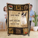 Personalized Dog Blankets With Name, French Bulldog Breed, Customized Dog Blanket For Large Dogs Washable, Personalized Pet Blanket Gift For Dog Lover Dog Mom Dog Dad Gifts Home Decor FLBL_Pet Blanket