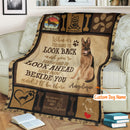 Personalized Dog Blankets With Name, German Shepherd Breed, Customized Dog Blanket For Large Dogs Washable, Personalized Pet Blanket Gift For Dog Lover Dog Mom Dog Dad Gift Home Decor FLBL_Pet Blanket