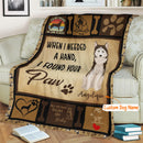 Personalized Dog Blankets With Name - Husky Breed, Customized Dog Blanket For Large Dogs Washable, Personalized Pet Blanket Housewarming Gift For Dog Lover Dog Mom Dog Dad Home Decor FLBL_Pet Blanket