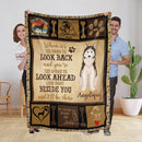 Personalized Dog Blankets With Name, Husky Breed, Customized Dog Blanket For Large Dogs Washable, Personalized Pet Blanket Housewarming Gift For Dog Lover Dog Mom Dog Dad Home Decor FLBL_Pet Blanket