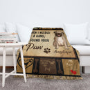 Personalized Dog Blankets With Name - Pug Breed, Customized Dog Blanket For Large Dogs Washable, Personalized Pet Blanket Housewarming Gift For Dog Lover Dog Mom Dog Dad Home Decor FLBL_Pet Blanket
