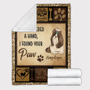 Personalized Dog Blankets With Name - Shih Tzu Breed, Customized Dog Blanket For Large Dogs Washable, Personalized Pet Blanket Gift For Dog Lover Dog Mom Dog Dad Gifts Home Decor FLBL_Pet Blanket