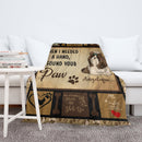 Personalized Dog Blankets With Name - Shih Tzu Breed, Customized Dog Blanket For Large Dogs Washable, Personalized Pet Blanket Gift For Dog Lover Dog Mom Dog Dad Gifts Home Decor FLBL_Pet Blanket