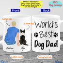 Personalized Dog Dad Mug, Dog Lover Gift, Best Friend Mug, Custom Dog Mug, Best Dog Dad Ever Mug, Dog Gift For Men, Gift For Dog Lover MUG_Dog Mug