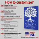 Personalized Family Name Sign Canvas Wall Art Framed, Custom Family Tree Gift, Last Name Sign, Established Sign, Wedding Anniversary Gifts CANPO15_Heart Name Canvas