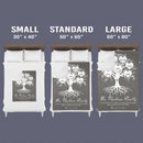 Personalized Family Signs Throw Blanket For Living Room, Last Name Signs For Home, Custom Name Sign, A Little Bit Of Crazy Loud Love, Established Fuzzy Soft Cozy Warm Travel Blanket Gifts FLBL_Heart Name Blanket