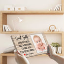 Personalized Godparent Gift, Thank You Gift For Godparents, Godmother, Godfather Gift, Custom Photo Frame, Godparent Proposal, Baptism Gift CANLA15_Godparents Canvas