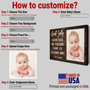Personalized Godparent Gift, Thank You Gift For Godparents, Godmother, Godfather Gift, Custom Photo Frame, Godparent Proposal, Baptism Gift CANLA15_Godparents Canvas