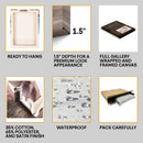 Personalized Godparent Gift, Thank You Gift For Godparents, Godmother, Godfather Gift, Custom Photo Frame, Godparent Proposal, Baptism Gift CANLA15_Godparents Canvas