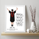 Personalized Graduation Frame, Custom 2023 Graduation Gifts, Class Of 2023 Art Print, Friends Graduation Print, College Diploma Frame For Her High School Phd Sorority Senior Masters ATPT_Graduation Art Print
