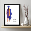 Personalized Graduation Frame, Custom 2023 Graduation Gifts, Class Of 2023 Art Print, Friends Graduation Print, College Diploma Frame For Her High School Phd Sorority Senior Masters ATPT_Graduation Art Print
