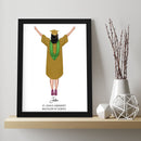 Personalized Graduation Frame, Custom 2023 Graduation Gifts, Class Of 2023 Art Print, Friends Graduation Print, College Diploma Frame For Her High School Phd Sorority Senior Masters ATPT_Graduation Art Print