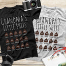 Personalized Grandchildren's Names Grandma's Little Shits T Shirt, Grandpa's Little Shits, Mommy's Little Shits, Grandparent's Day Gift Tee SHIRTS_Little Shits Shirt