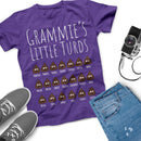 Personalized Grandchildren's Names Grandma's Little Turds T Shirt, Grandpa's Little Turds, Mommy's Little Turds, Grandparent's Day Gift Tee SHIRTS_Little Turds Shirt