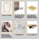 Personalized Marriage Picture Frames 15 Year Anniversary For Husband Wife Him Her Parents Birthday Gifts, Fifteen Year Marriage Photo 15th Wedding Anniversary For Couple Ideas Canvas CANLA15_Anniversary Canvas