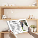 Personalized Marriage Picture Frames Our 5 Year Anniversary For Boyfriend Girlfriends Husband Wife Him Her Birthday Gifts, Fifth Wedding Five Year 5th Anniversary For Couple Canvas CANLA15_Anniversary Canvas