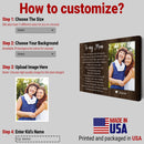 Personalized Mother's Day Gift, Custom Picture Frame, Mother Daughter Gift, Mothers Day Gift From Daughter, Gift For Mom, Happy Mothers Day CANLA15_Family Canvas