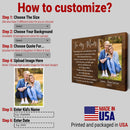 Personalized Mother's Day Gift, Custom Picture Frame, Mother Daughter Gift, Mothers Day Gift From Daughter, Gift For Mom, Happy Mothers Day CANLA15_Family Canvas