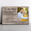 Personalized Mother's Day Gift, Custom Picture Frame, Mother Daughter Gift, Mothers Day Gift From Daughter, Gift For Mom, Happy Mothers Day CANLA15_Family Canvas