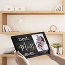 Personalized Mother's Day Gift For Mom, Best Mom Ever, Custom Picture Frame, New Mom Gift, First Mothers Day Photo Frame, Gift For Her CANLA15_Family Canvas