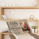 Personalized Mother's Day Gift For Mom, I'm as Lucky As Can Be The Best Mommy Belongs To Me Custom Picture Frame, Gift For Her, New Mom Gift CANLA15_Family Canvas