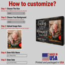 Personalized Mother's Day Gift For Mom, I'm as Lucky As Can Be The Best Mommy Belongs To Me Custom Picture Frame, Gift For Her, New Mom Gift CANLA15_Family Canvas