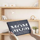 Personalized Mother's Day Gift For Mom, Personalized Mom Sign With Kids Names, Custom Gift For Mom, Custom Mom Sign, Custom Kid's Names Mom CANLA15_Family Canvas