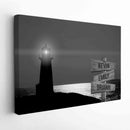 Personalized Name Sign Lighthouse Wall Art Canvas Large Nautical Painting Custom Name Sign Ocean Beach Wall Art Personalized Wall Decor Last Name Sign For Home Family Name Sign Framed CANLA15_Multi Name Canvas