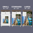 Personalized Name Sign Mountain And Lake National Park Nature Throw Blanket Gifts, Customized Name Sign, Last Name Signs For Home, Family Name Sign Fuzzy Soft Cozy Warm Travel Blanket FLBL_Multi Name Blanket