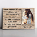Personalized Pet Memorial Frame, Dog Memorial Gift, Cat Memorial Gift, Pet Memorial Gift, Dog Loss Gift, Cat Loss Gift, Pet Loss Gifts CANLA15_Miss Pet Canvas