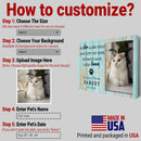 Personalized Pet Memorial Frame, Pet Loss Gifts, Cat Loss Gift, Dog Loss Gift, Pet Sympathy Gift, Pet Bereavement Gift, Pet Loss Photo Frame CANLA15_Miss Pet Canvas