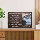 Personalized Pet Memorial Frame, Pet Loss Gifts, Cat Loss Gift, Pet Sympathy Gift, Pet Bereavement Gift, Pet Loss Photo Frame CANLA15_Miss Pet Canvas