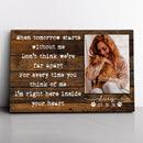 Personalized Pet Memorial Frame, Pet Loss Gifts, Cat Loss Gift, Pet Sympathy Gift, Pet Bereavement Gift, Pet Loss Photo Frame CANLA15_Miss Pet Canvas