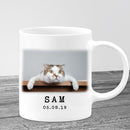 Personalized Pet Memorial Mug, Pet Loss Gifts, Cat Loss Gift, Dog Loss Gift, Pet Sympathy Gift, Pet Bereavement Gift, Pet Loss Photo Mug MUG_Cat Mug