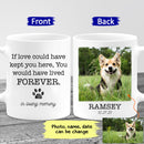 Personalized Pet Memorial Mug, Pet Loss Gifts, Dog Loss Gift, Cat Loss Gift, Pet Sympathy Gift, Pet Bereavement Gift, Pet Loss Photo Mug