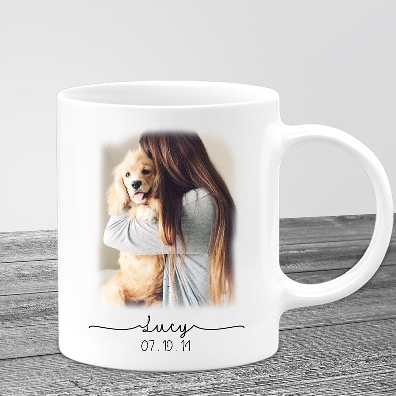 Personalized Photo Pet Memorial Mug, Dog Memorial Mug, Cat Memorial Mug, Dog Loss Mug, Dog Loss Gift, Pet Bereavement Mug, Pet Sympathy Mug MUG_Dog Mug