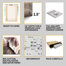 Personalized Picture Frame For 1st Fathers Day - Unique First Fathers Day Gifts, First Time Dad Gift, New Dad Gift Expecting Dad Gift Canvas CANLA15_Family Canvas