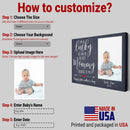 Personalized Picture Frame For 1st Mothers Day - Unique First Mothers Day Gifts, Pregnancy Gift, First Time Mom, New Mom, Expecting Mom Gift CANLA15_Family Canvas