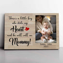 Personalized Picture Frame For 1st Mothers Day - Unique First Mothers Day Gifts, Pregnancy Gift, First Time Mom, New Mom, Expecting Mom Gift CANLA15_Family Canvas